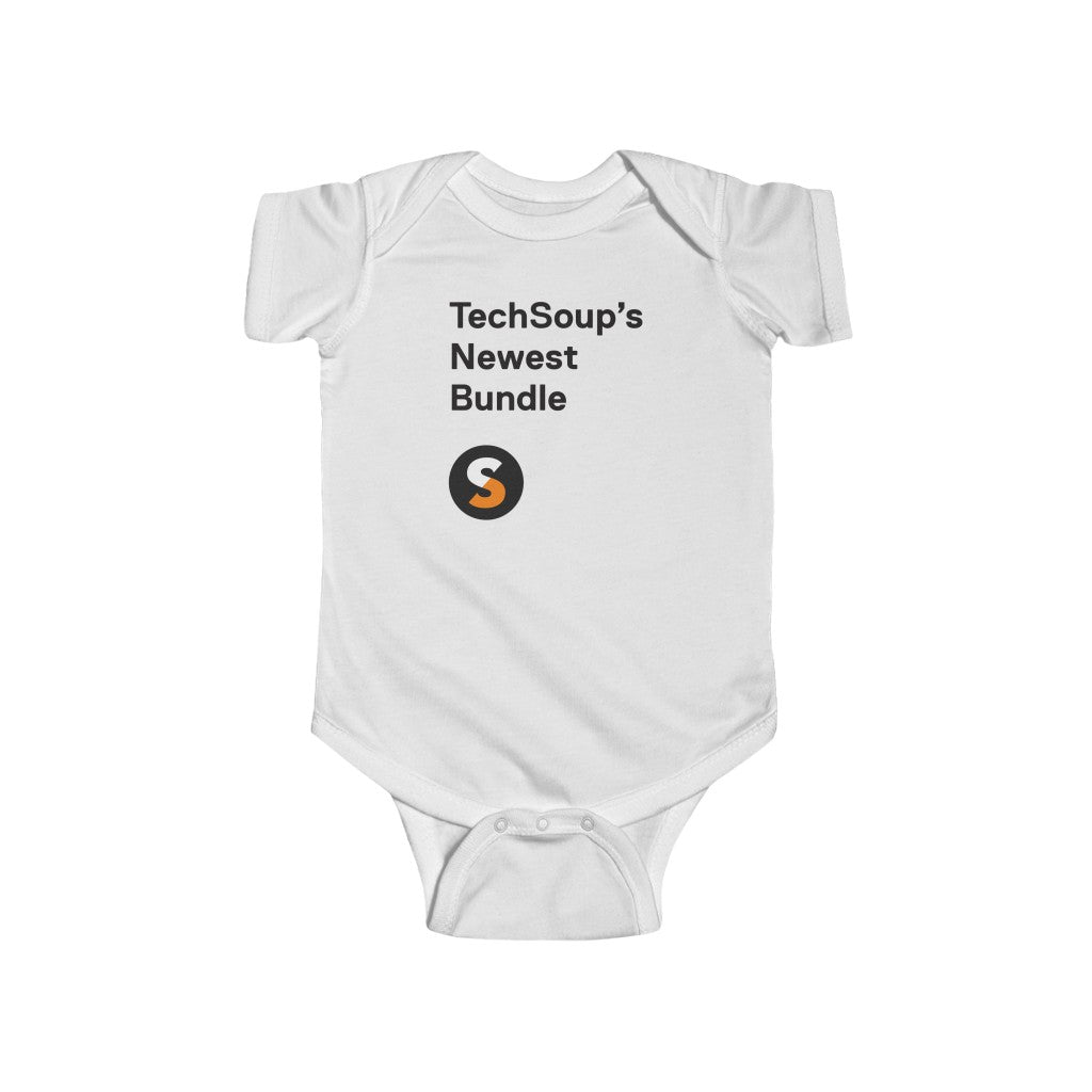 TechSoup Infant Onesie (UK & European delivery) – Good Merch!