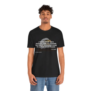 JD Vance Noxious Quote Unisex Jersey Short Sleeve Tee