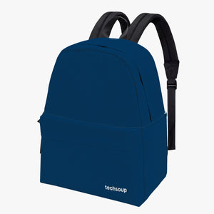 TechSoup Blue Canvas Backpack