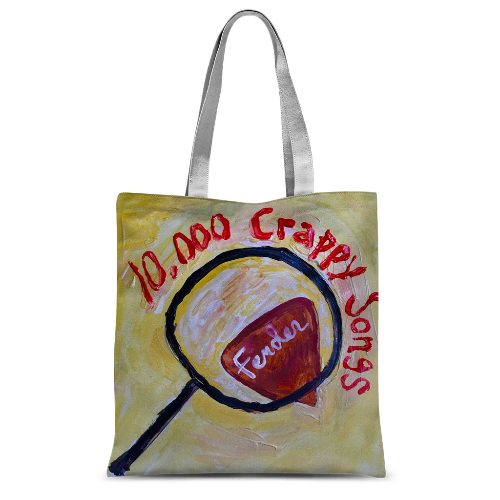 10,000 Crappy Songs Classic Sublimation Tote Bag