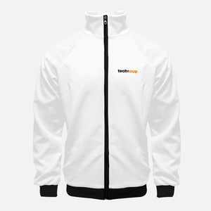 TechSoup White Zip-Up Jacket (FREE SHIPPING)