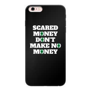 Scared Money Back Printed Black Soft Phone Case