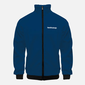 TechSoup Blue Zip-up Jacket