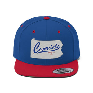 Coverdale State Map Flat Bill Hat