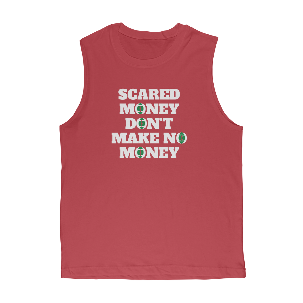 Scared Money Premium Adult Muscle Top