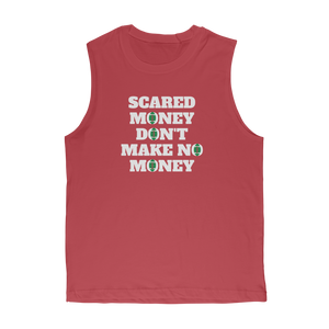 Scared Money Premium Adult Muscle Top