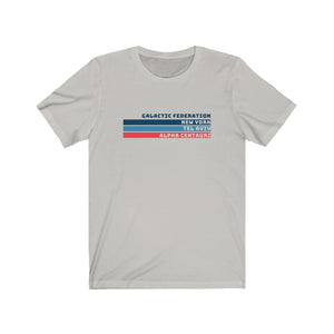 NY-Tel Aviv-AC Galactic Federation Rainbow T-Shirt