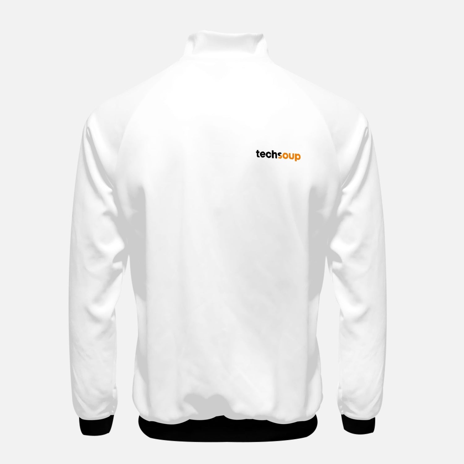 TechSoup White Zip-Up Jacket (FREE SHIPPING)