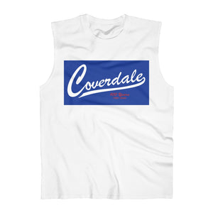 Coverdale Blue Logo Ultra Cotton Sleeveless Tank