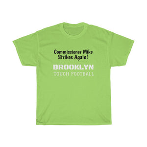 Commissioner Mike Brooklyn Football Heavy Cotton Tee