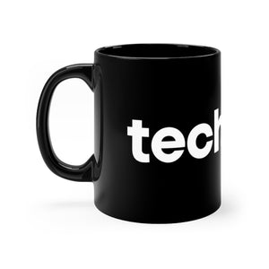 TechSoup Black Mug 11oz