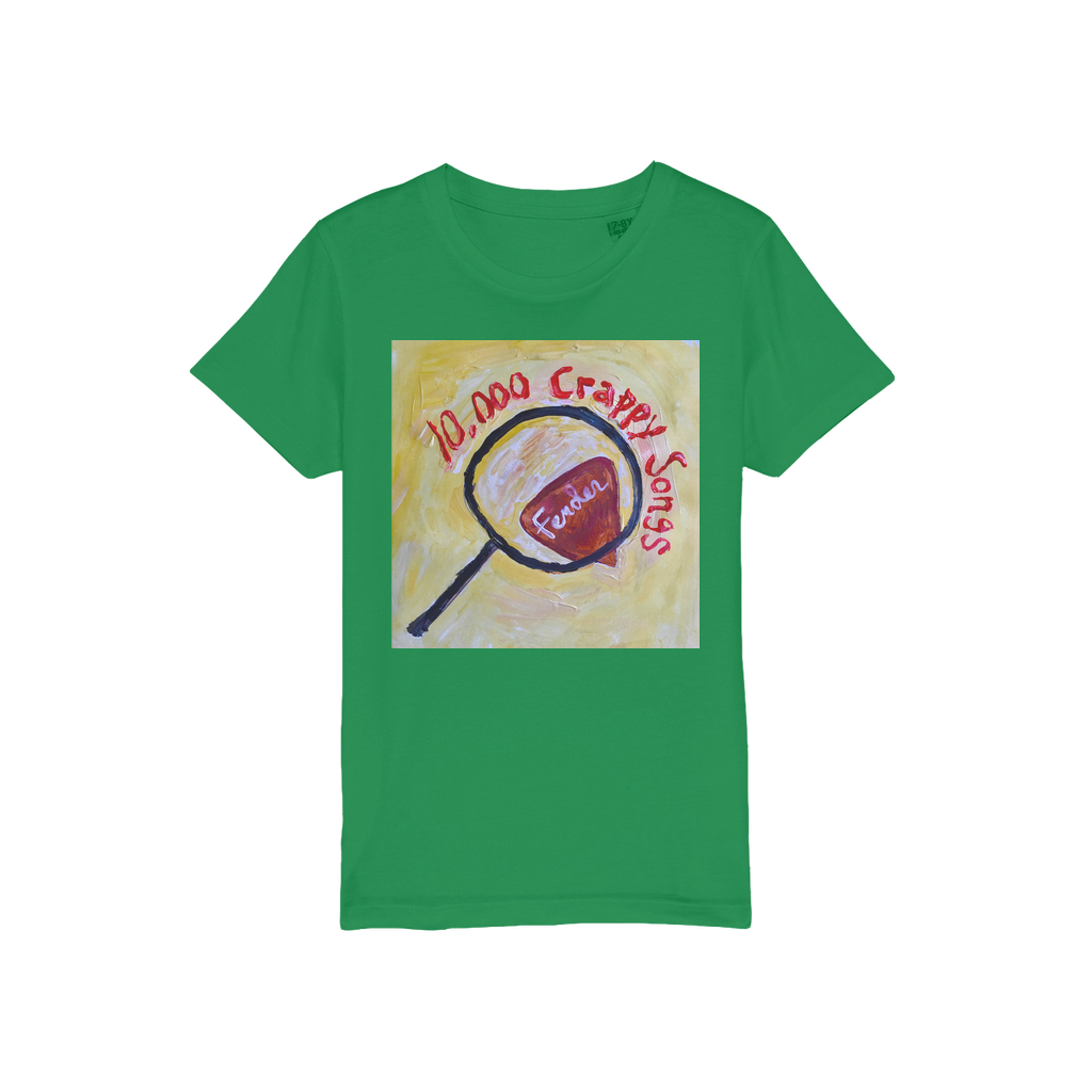 10,000 Crappy Songs Organic Jersey Kids T-Shirt