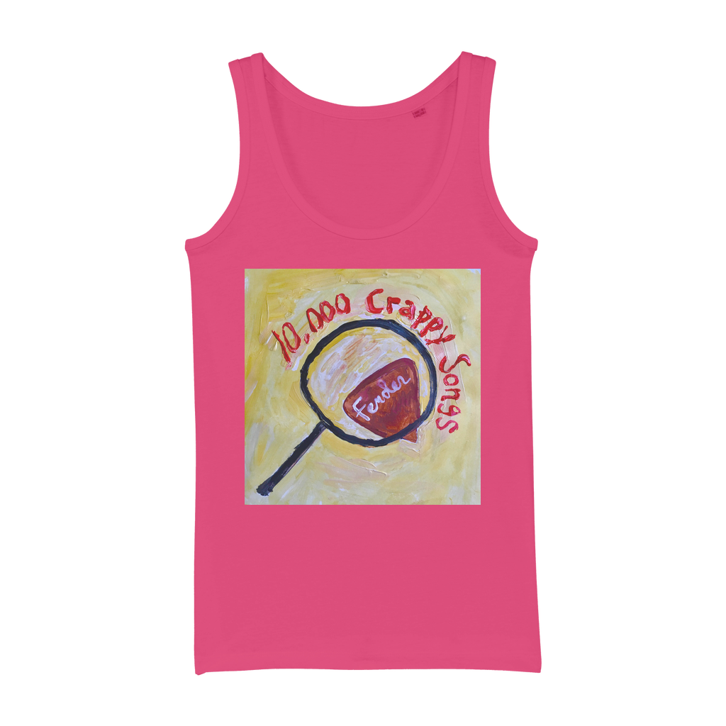 10,000 Crappy Songs Organic Jersey Womens Tank Top