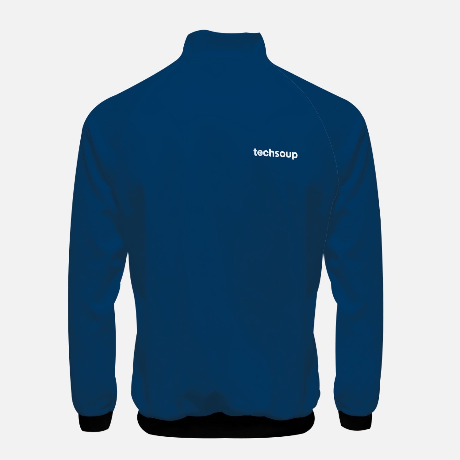 TechSoup Blue Zip-Up Jacket
