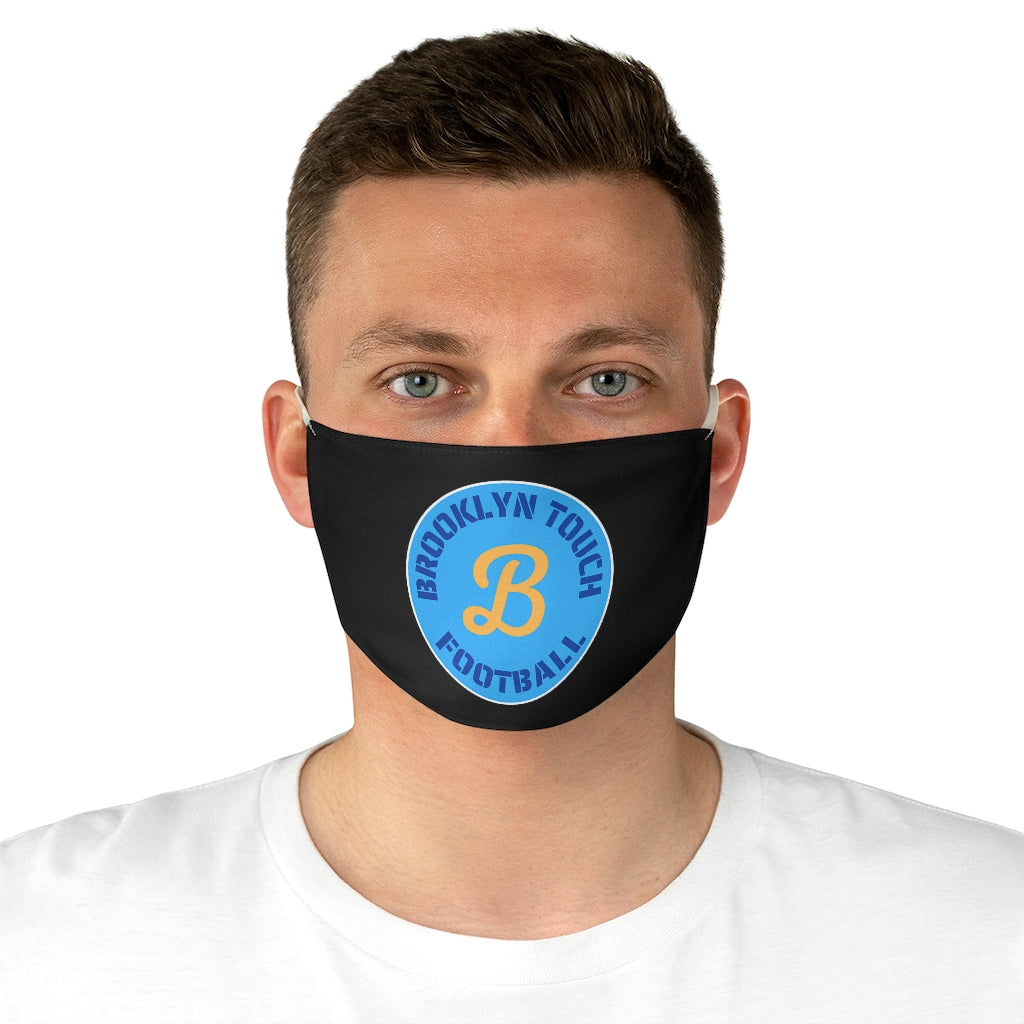 BTF Logo Brooklyn Football Fabric Face Mask