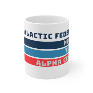 NY-Tel Aviv-Alpha Centauri Galactic Federation Mug 11oz